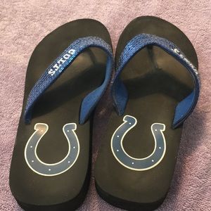 NFL colts flip-flops